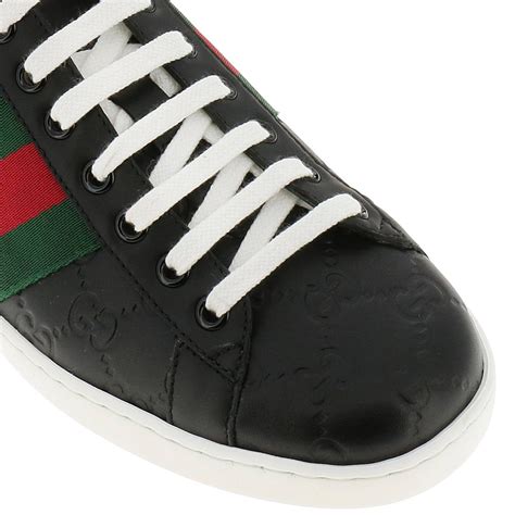 gucci sneakers noir|Gucci sneakers for men cheap.